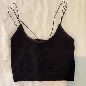 Black markie seamless urban tank!